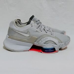 Women's Nike Air Zoom Superrep 3 Platinum Training Shoes Size 7